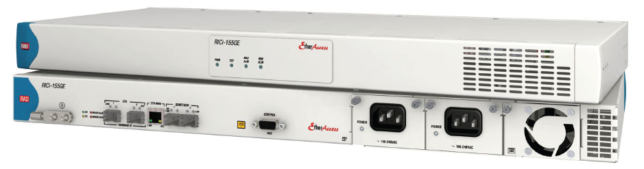 RICi-155GE Gigabit Ethernet over 2 x STM-1/OC-3c Network Termination Unit